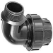 40mm POLY 90 DEG ELBOW x 1.25 inch MBSP