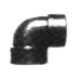 0.50 inch FBSP POLYPROP 90 DEG ELBOW
