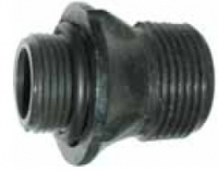 1 inch x 3/4 INCH POLY PROP REDUCING NIPPLE C/W O-RINGS