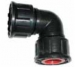 1 inch FxF POLY PROP ELBOW C/W O-RINGS