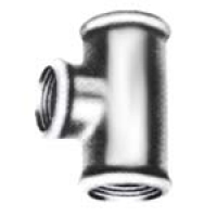 2.00 inch GALV 90 DEG TEE x 0.75 inch