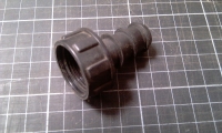 16mm BARBED CONNECTOR x 0.75 inchFBSP